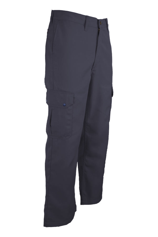 Navy Blue Men's Cargo Work Pants - Straight Fit with Utility Pockets |  ITALYMORN